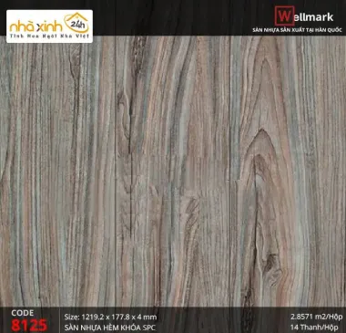 Sàn Nhựa Wellmark SPC 8125