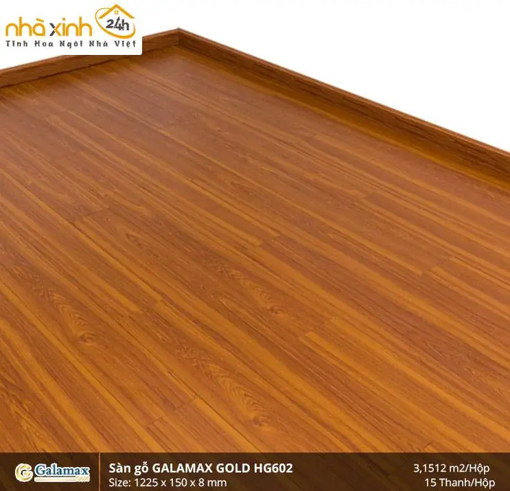 Sàn Gỗ Galamax Gold HG602